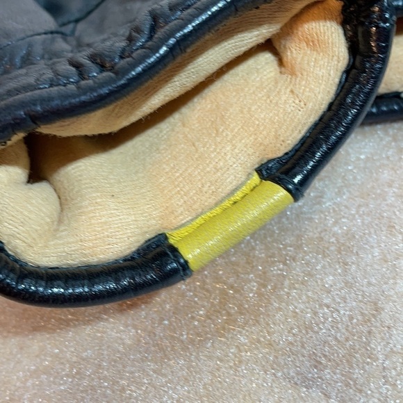 Vintage Rainbow leather ski gloves Zero Made in Japan for Farfield-Hanover - Picture 8 of 11